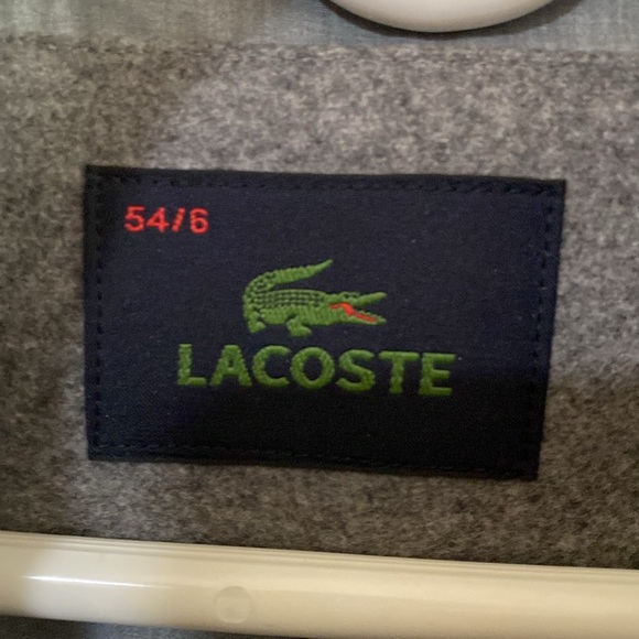 Mens Lacoste Peacoat Brand New never worn! - Picture 2 of 6
